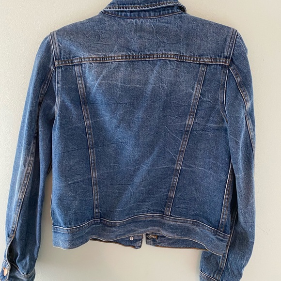 J Crew Dark Wash Denim Jacket - Picture 5 of 6